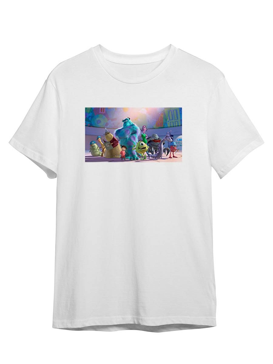 

Футболка унисекс СувенирShop Корпорация монстров/Салли/Майк 12 белая S, Белый, "Корпорация монстров/Салли/Майк" 12