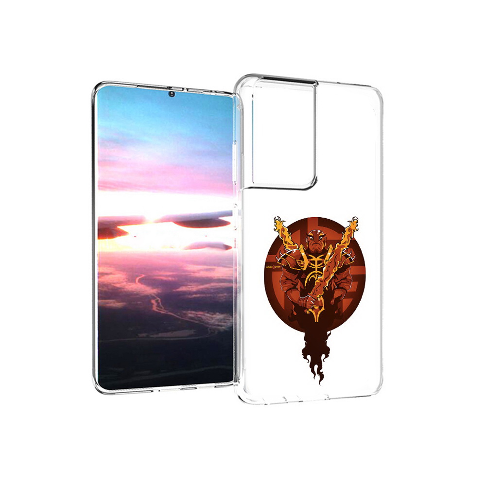

Чехол MyPads Tocco для Samsung Galaxy S21 Ultra ember spirit (PT157307.497.20), Прозрачный, Tocco