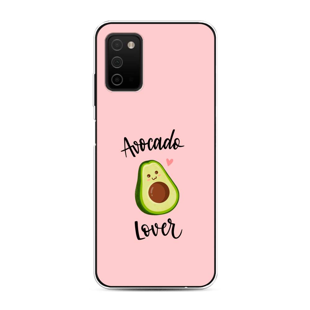 

Чехол на Samsung Galaxy A03s "Avocado lover", Розовый;зеленый, 2103250-6