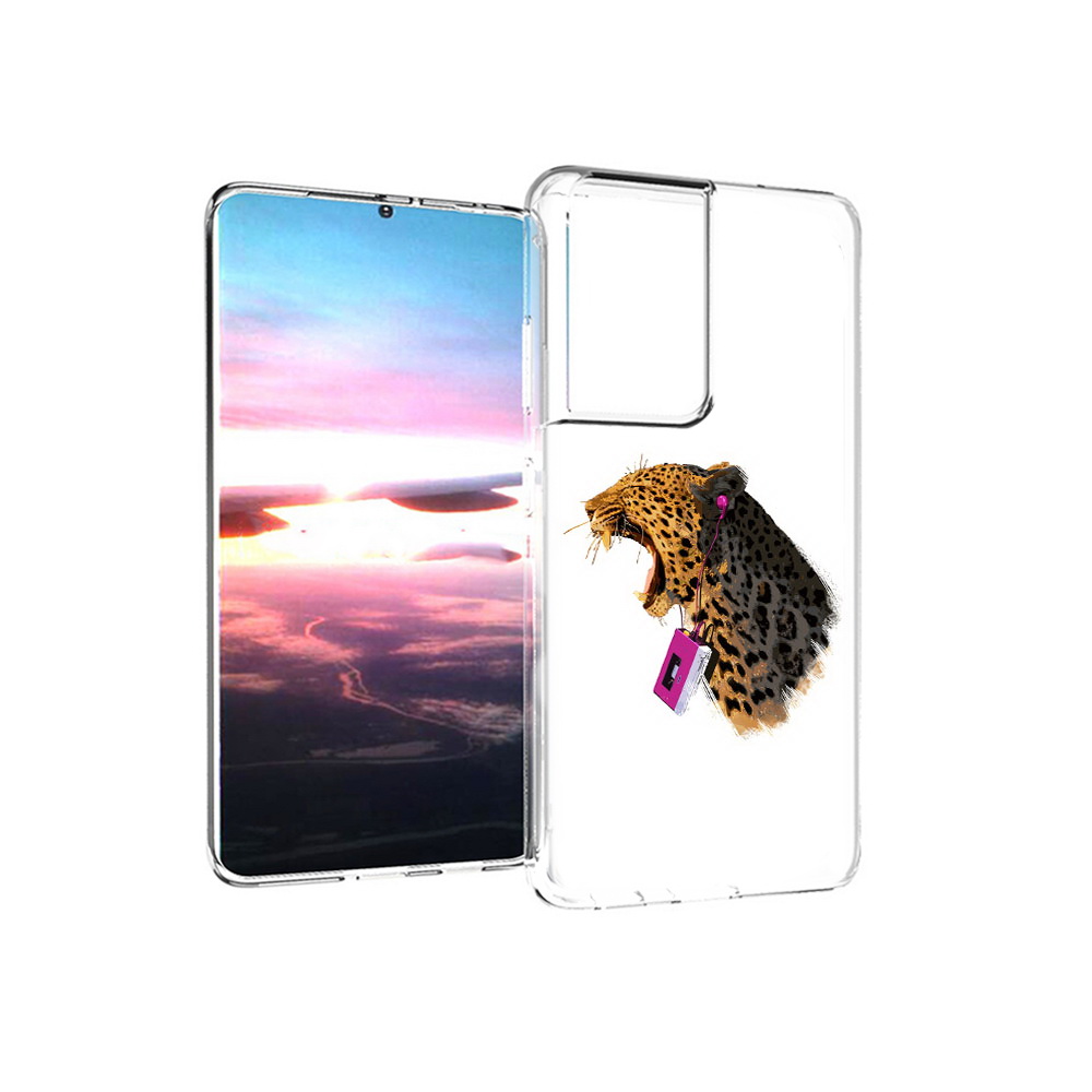 

Чехол MyPads Tocco для Samsung Galaxy S21 Ultra MP3 (PT157307.497.19), Прозрачный, Tocco