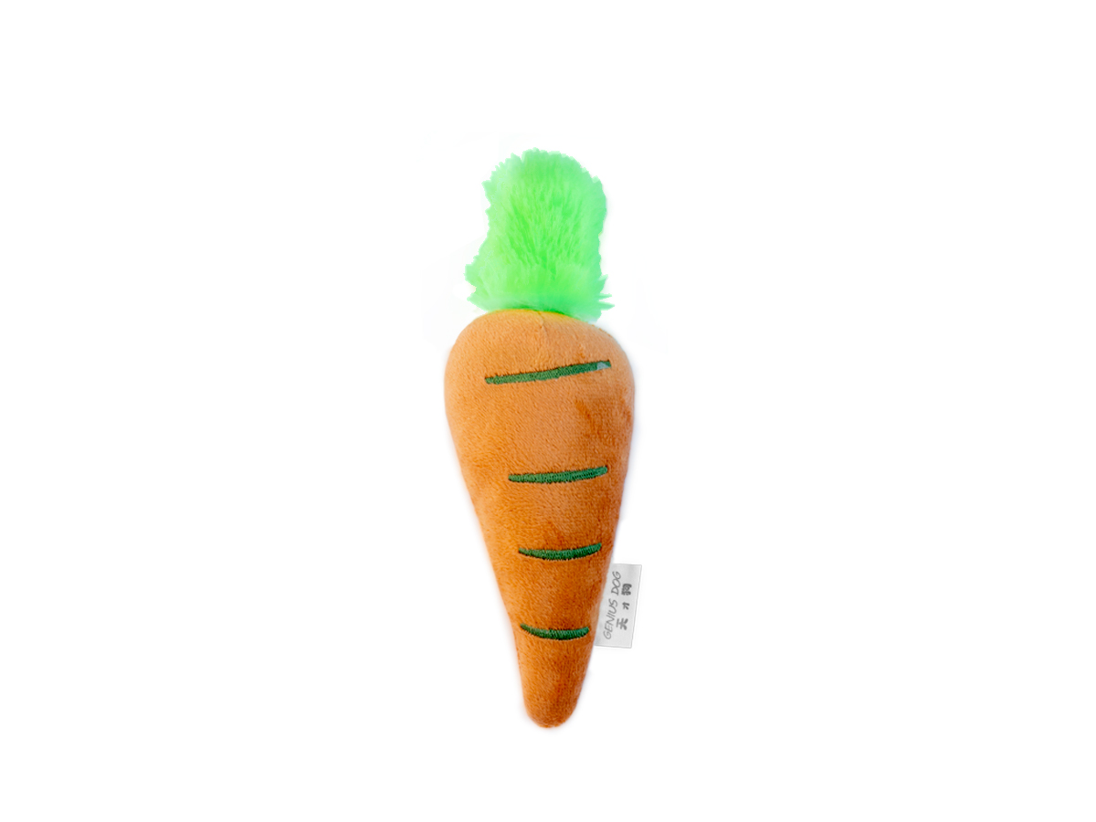 фото Игрушка для животных ihome морковь 19см fp5319-02 оранжевая