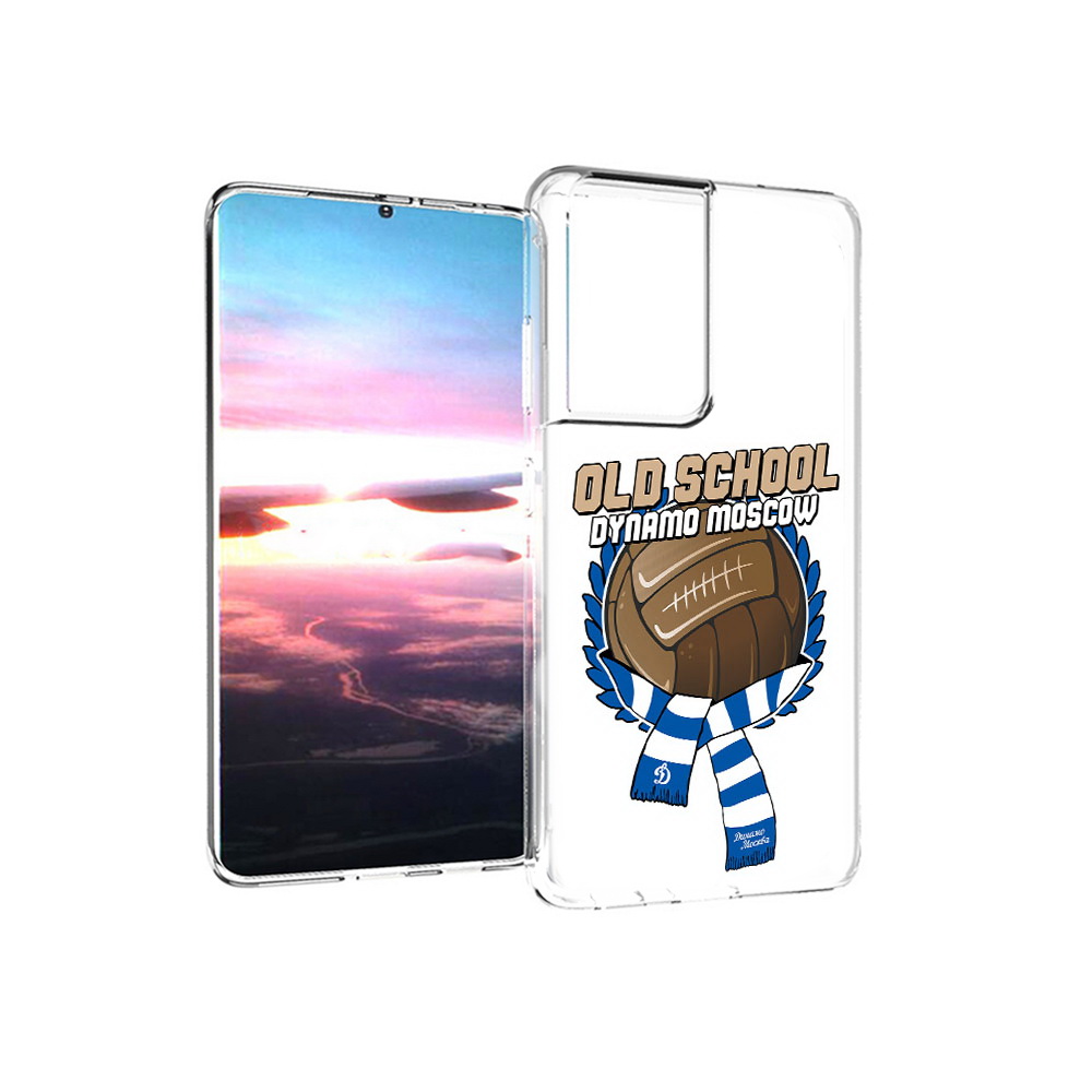 

Чехол MyPads Tocco для Samsung Galaxy S21 Ultra ФК Динамо олд скул (PT157307.497.176), Прозрачный, Tocco