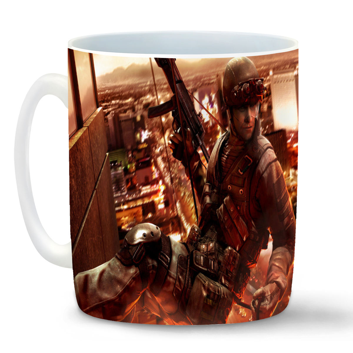 

Кружка CoolPodarok Tom Clancy’s Rainbow Six Vegas 2 Review На тросу, Tom Clancy’s Rainbow Six Vegas 2 Review На тросу