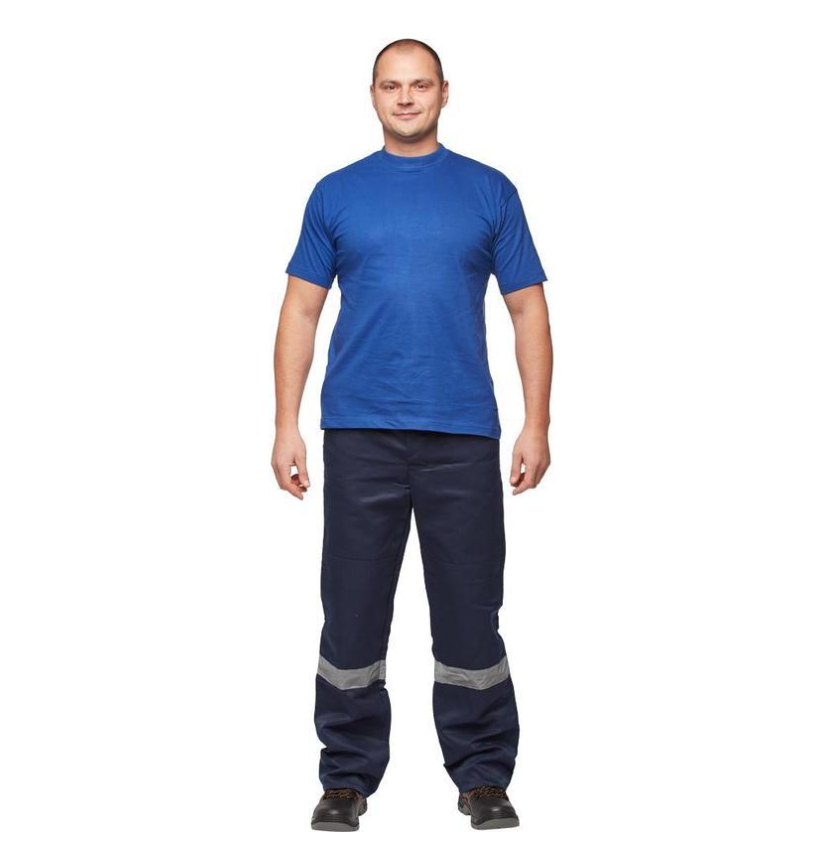 Футболка рабочая мужские NoBrand 767943 васильковые XL