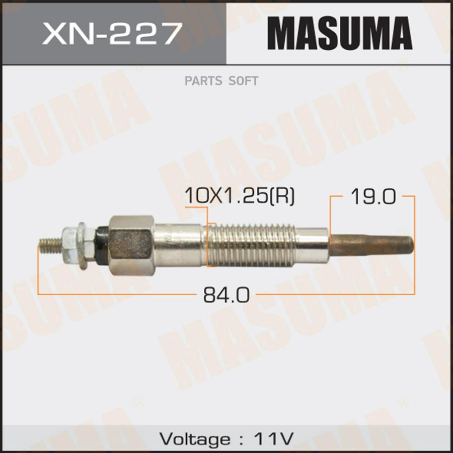 Свеча накаливания Masuma XN227