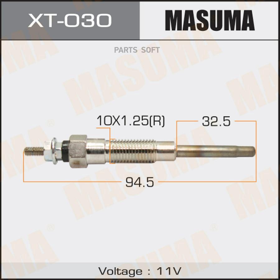 Свеча накаливания Masuma XT030