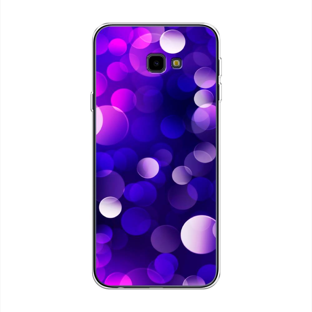 

Чехол на Samsung Galaxy J4 Plus 2018 "Абстракция 27", Фиолетовый, 26850-3