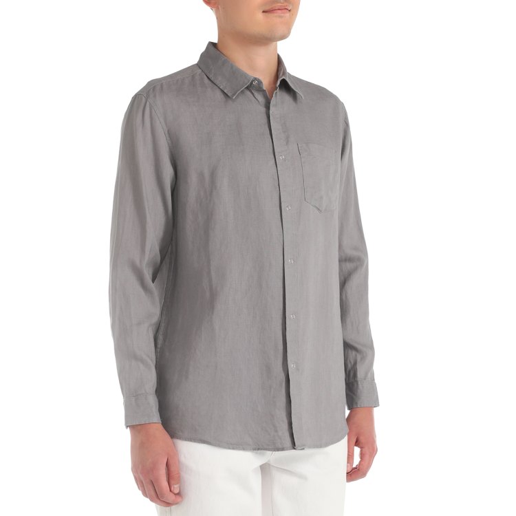 

Рубашка мужская Maison David SHIRT серая 2XL, SHIRT