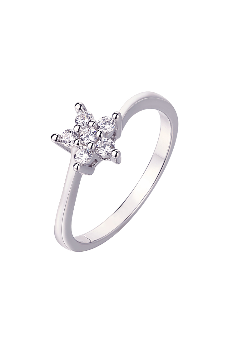 

Кольцо из серебра с фианитом р.  Ogisana R-60132, R-60132
