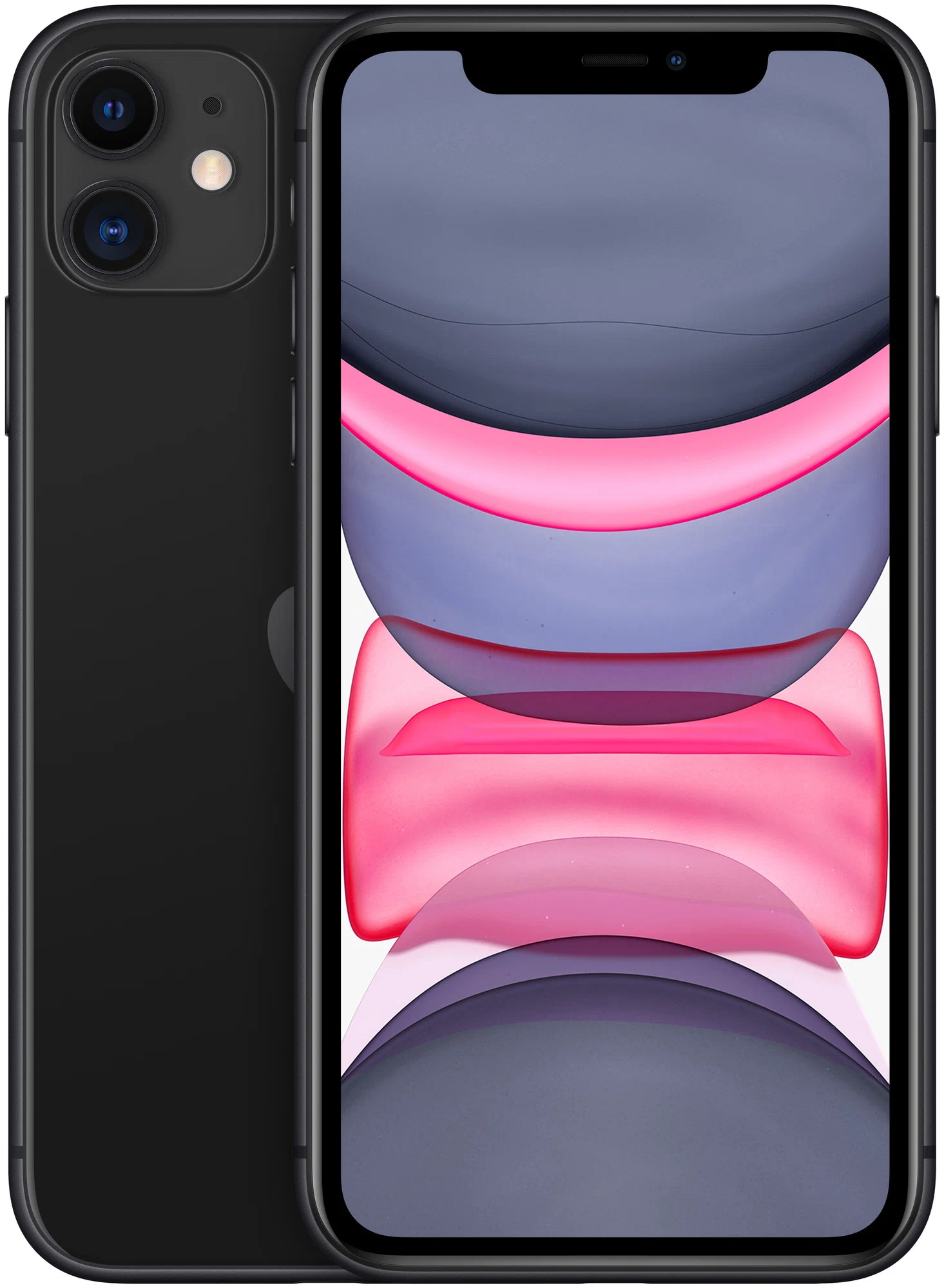 

Смартфон Apple iPhone 11 A2221 64Gb черный MHDA3ZD/A, iPhone 11