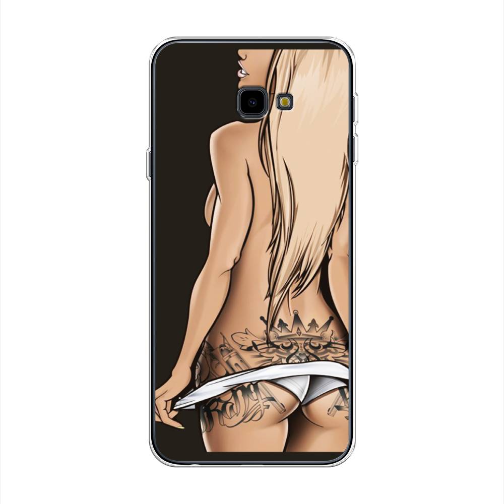 

Чехол на Samsung Galaxy J4 Plus 2018 "Обнаженная девушка", 26850-6