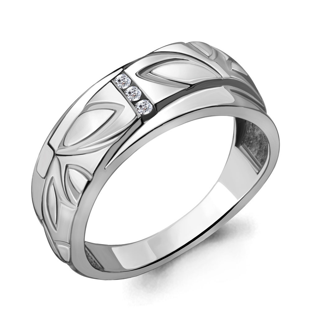 

Кольцо из серебра с фианитом Aquamarine Aquamarine 68557А_925_р р. 20,5, 68557А_925_р