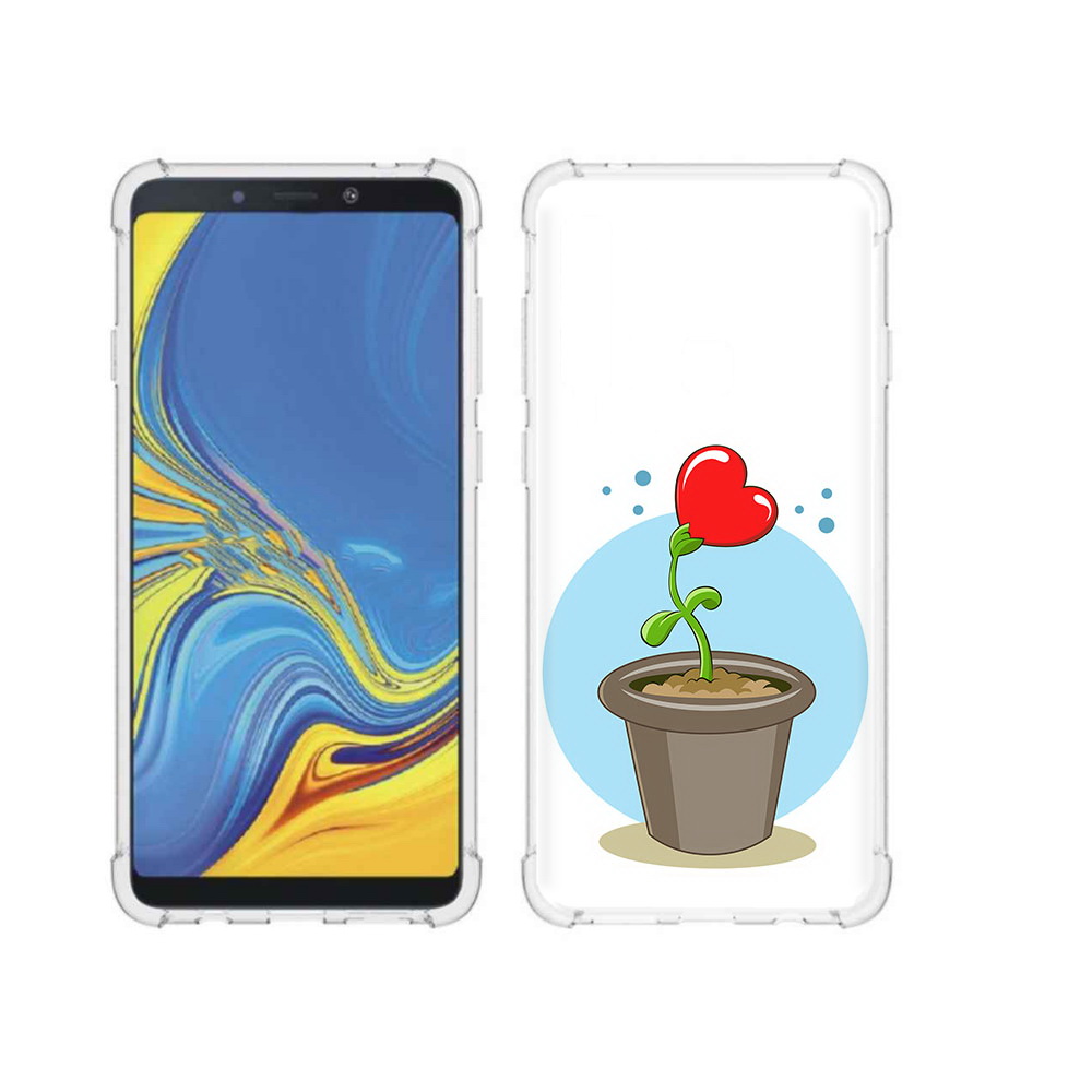 

Чехол MyPads Tocco для Samsung Galaxy A9 Растение любви 14 февраля (PT118683.560.145), Прозрачный, Tocco