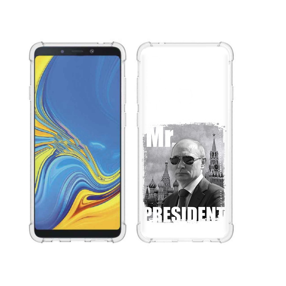 

Чехол MyPads Tocco для Samsung Galaxy A9 Путин (PT118683.560.141), Прозрачный, Tocco