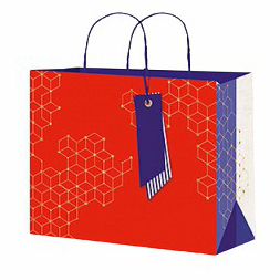 Подарочная сумка Лакарт Дизайн бумажная 24 х 20,3 х 10,2 см в ассортименте