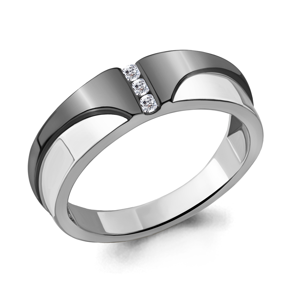 

Кольцо из серебра с фианитом Aquamarine Aquamarine 68536А_925_р р. 17, 68536А_925_р