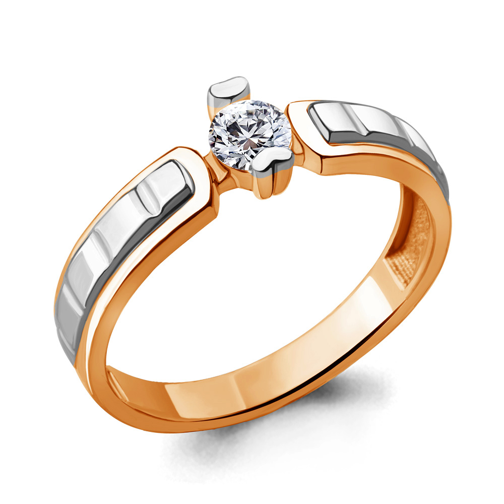 

Кольцо из серебра с фианитом Aquamarine Aquamarine 68533А_925_з р. 16,5, 68533А_925_з