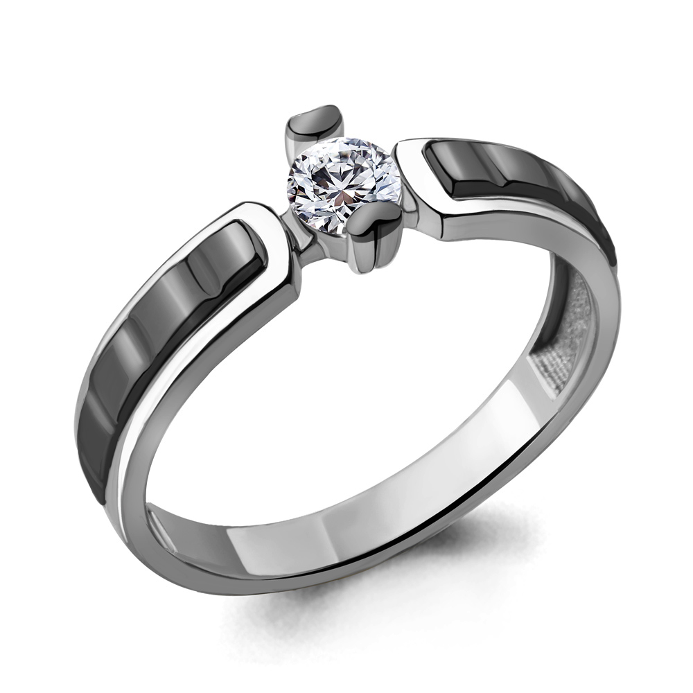 

Кольцо из серебра с фианитом Aquamarine Aquamarine 68533А_925_р р. 16, 68533А_925_р