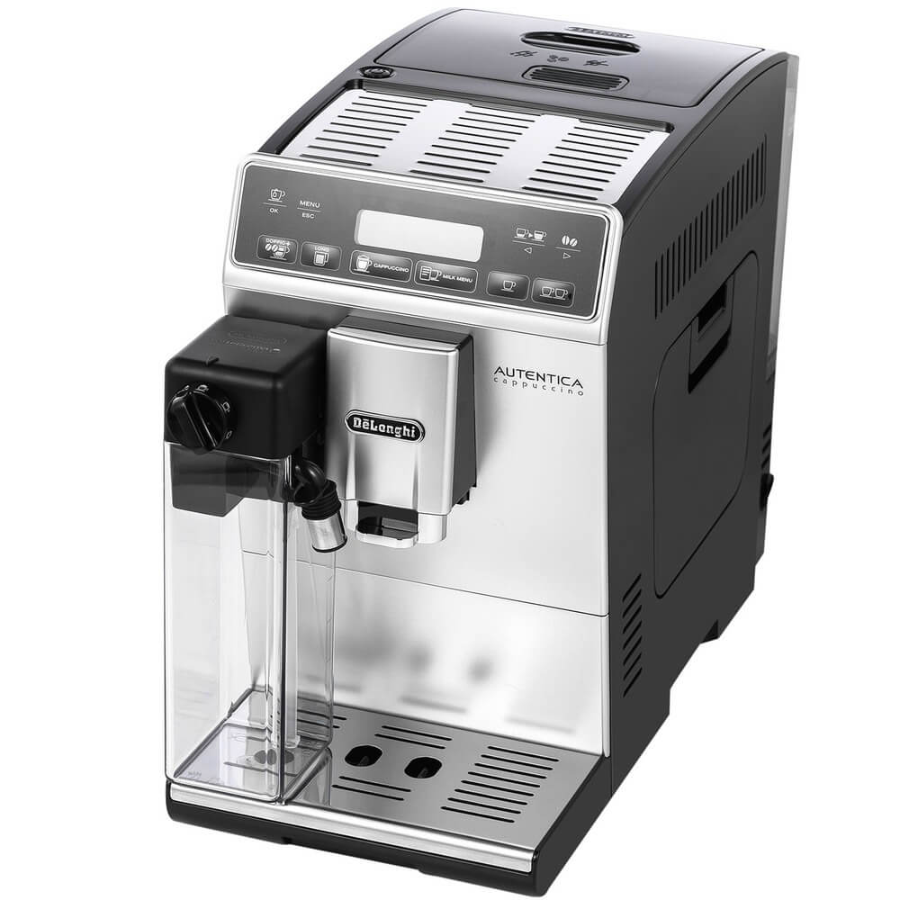 Кофемашина автоматическая Delonghi Autentica ETAM 29.660.SB серебристый, черный