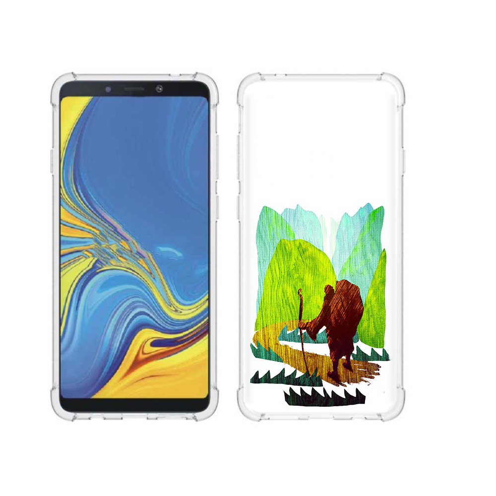 

Чехол MyPads Tocco для Samsung Galaxy A9 Лесная тропа (PT118683.560.106), Прозрачный, Tocco