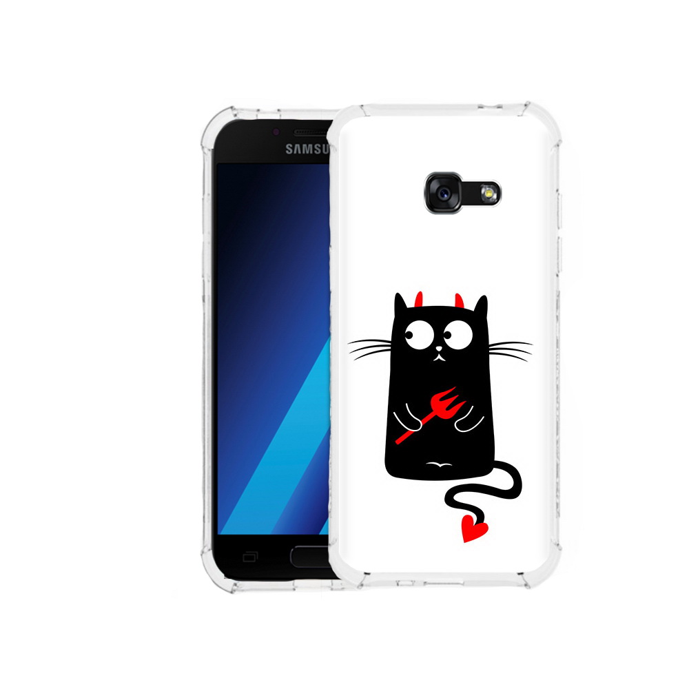 

Чехол MyPads Tocco для Samsung Galaxy A7 (2017) Кот демон (PT87719.559.97), Tocco