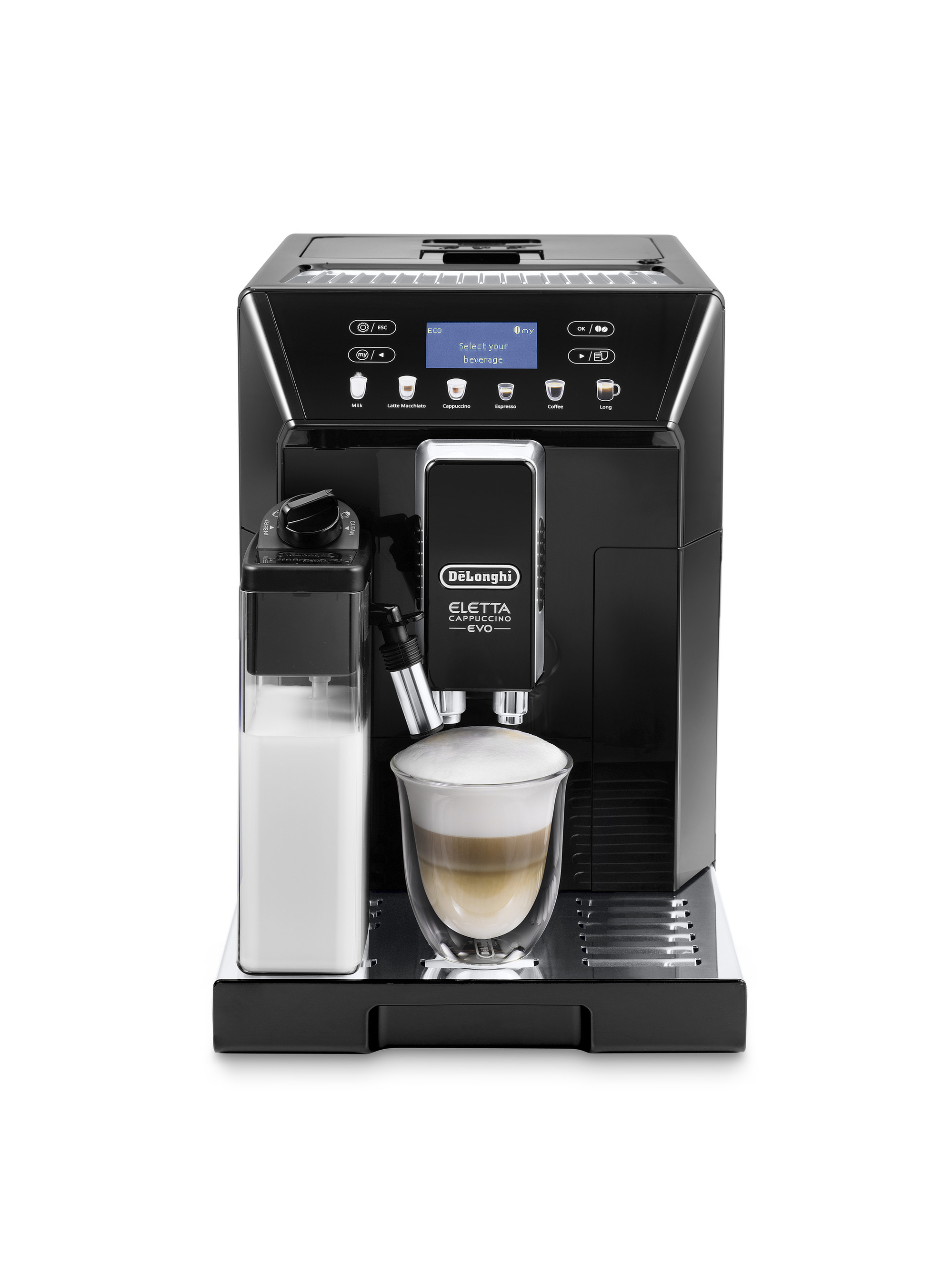 

Кофемашина DeLonghi Eletta Cappuccino Evo ECAM46.860.B