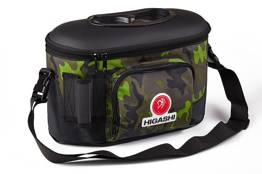 

Кан рыболовный Higashi Live bait box 7,5 л Green Camo, Зеленый