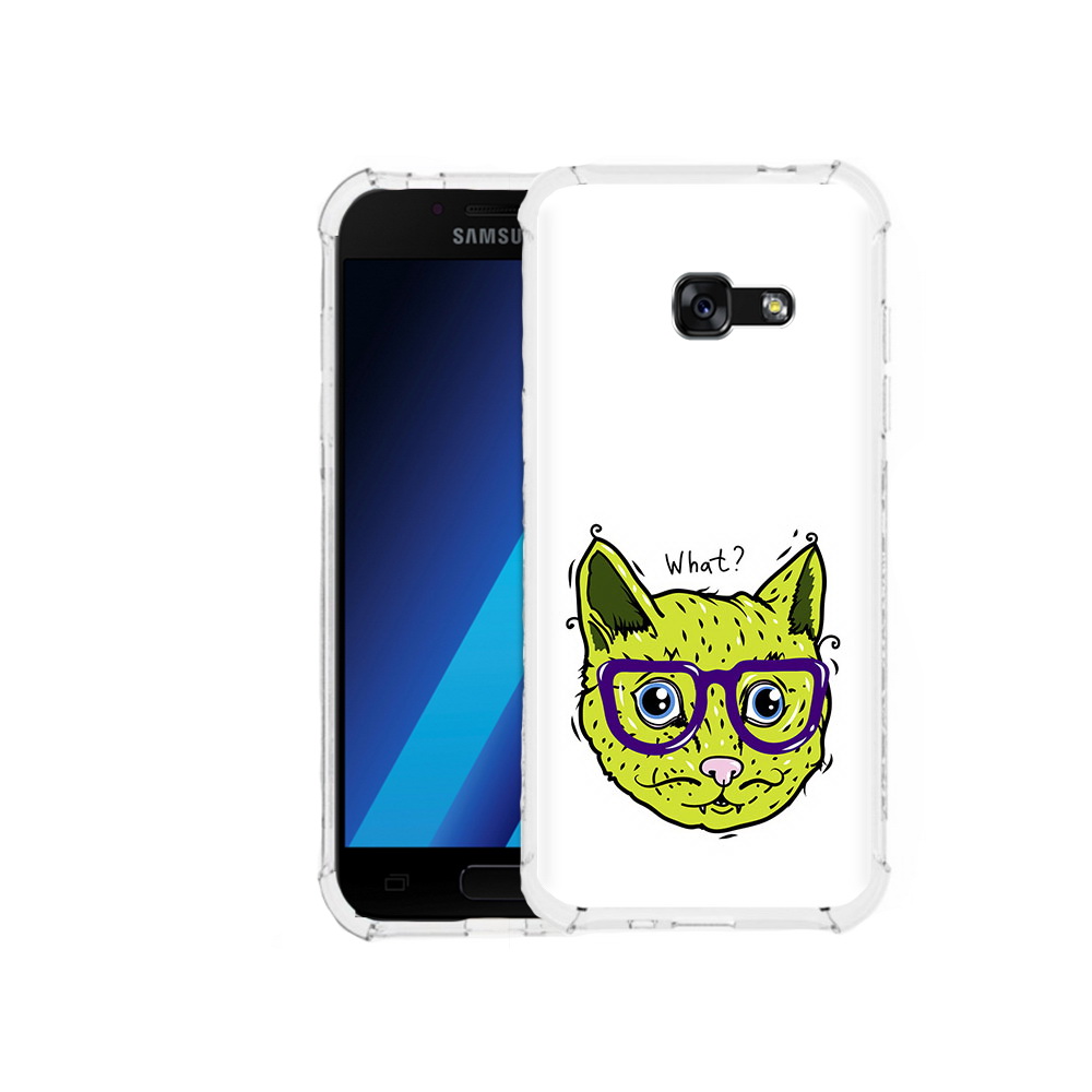 

Чехол MyPads Tocco для Samsung Galaxy A7 (2017) Зеленый кот (PT87719.559.86), Tocco