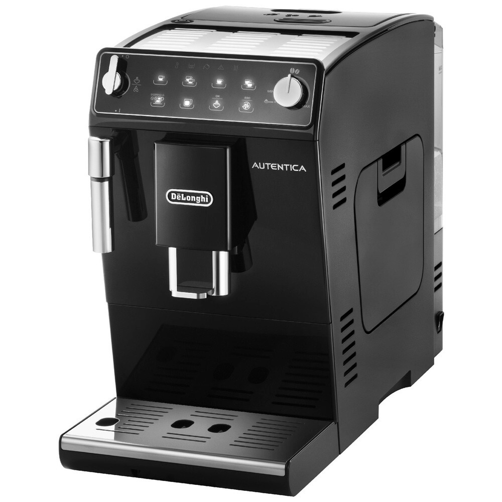 Кофемашина автоматическая Delonghi Autentica ETAM29.510.B черный; серебристый кофемашина автоматическая delonghi ecam370 70 sb серебристый