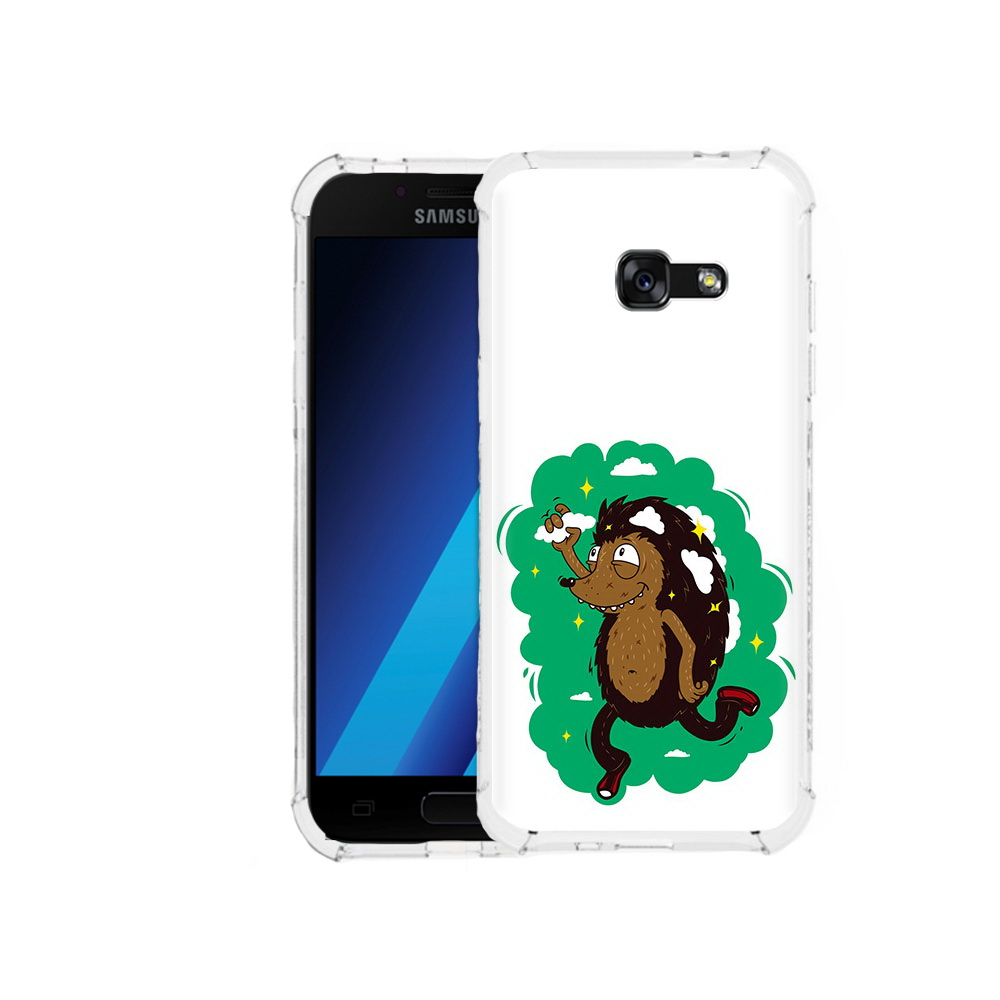Чехол MyPads Tocco для Samsung Galaxy A7 (2017) Ежик в облаках (PT87719.559.77)