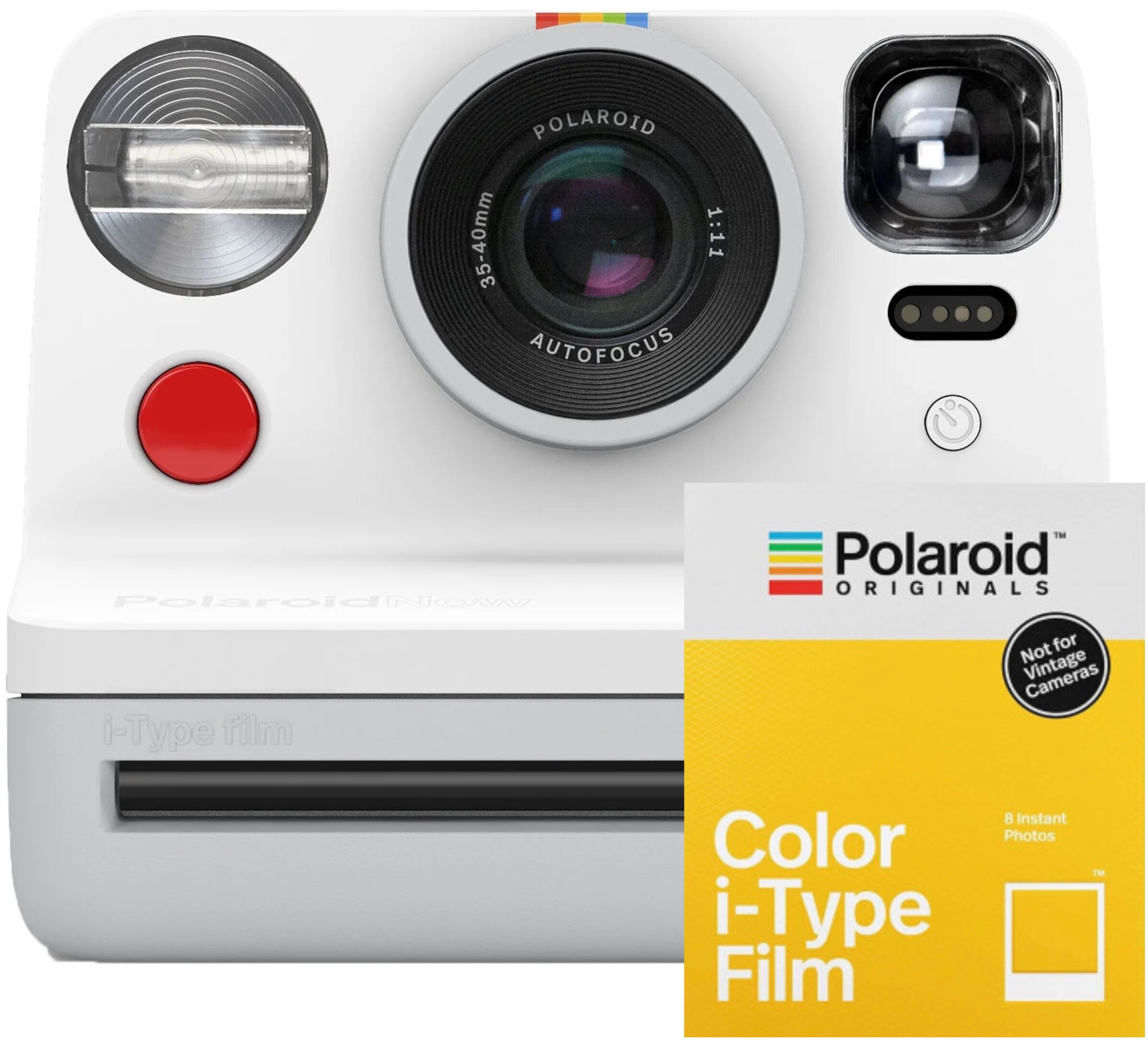Фотоаппарат моментальной печати Polaroid I-Type Instant Camera белый