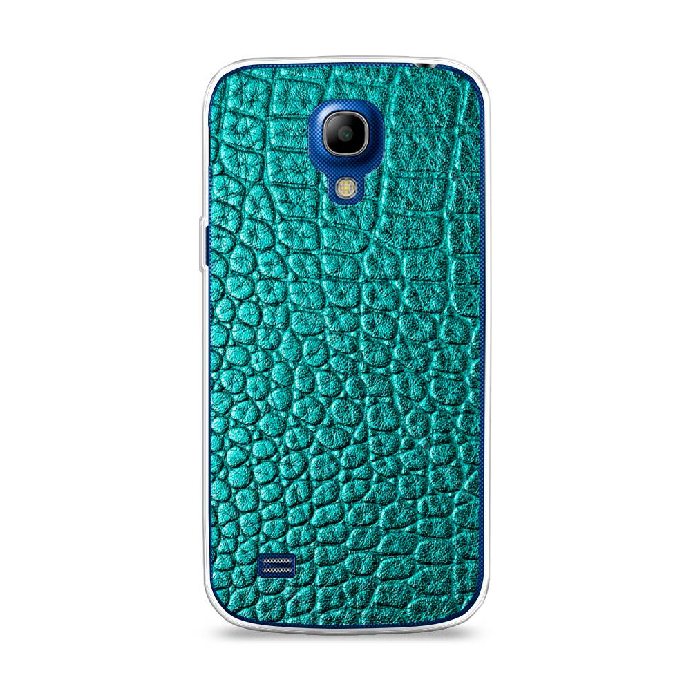 

Чехол Awog на Samsung Galaxy S4 mini / Самсунг S4 mini "Бирюзовая змея", 24050-3