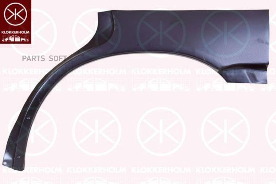 

Арка Крыла Лев Subaru: Legacy 95-04 Klokkerholm арт. 6711581