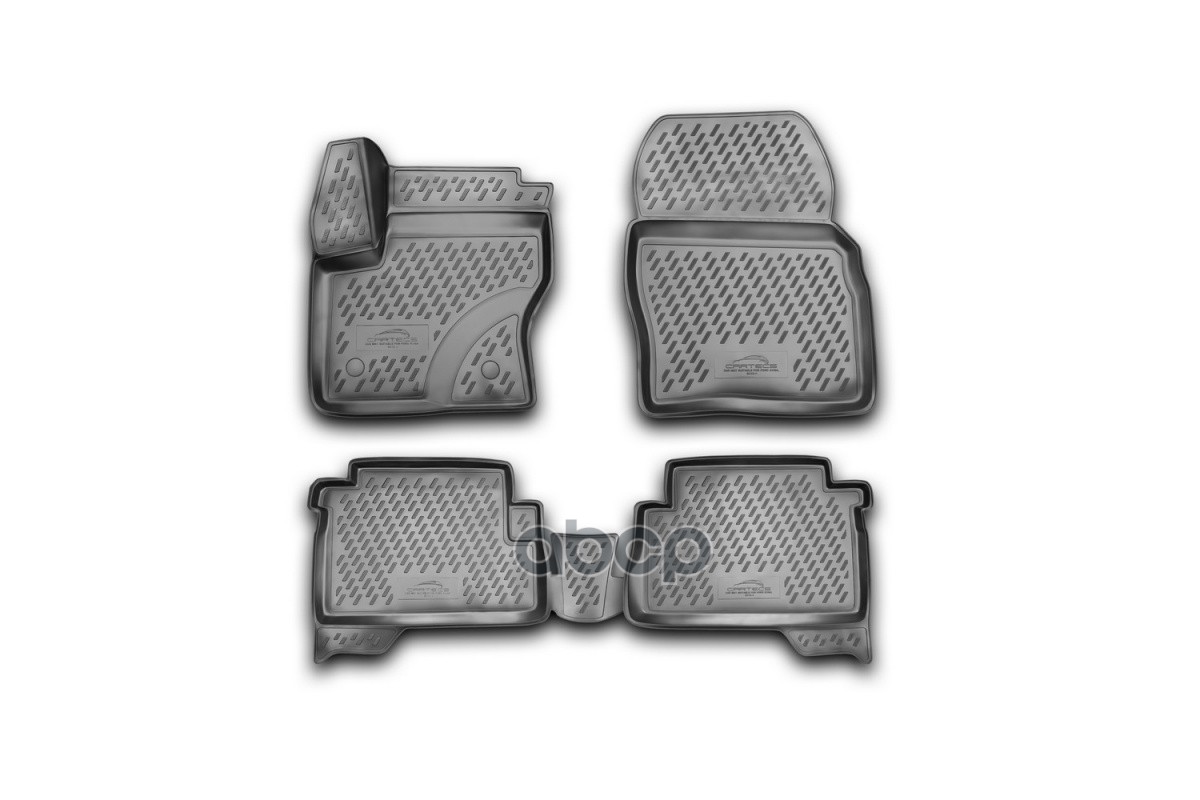 фото Коврики 3d в салон ford kuga (ii, iiр) 2013-2016, 2017-2019, 4 шт. element арт. carfrd0000