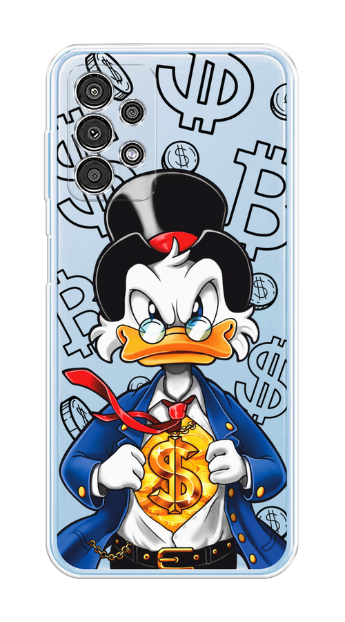 

Чехол на Samsung Galaxy A13 4G "Scrooge Goldman", Черный;белый;синий, 2104850-1