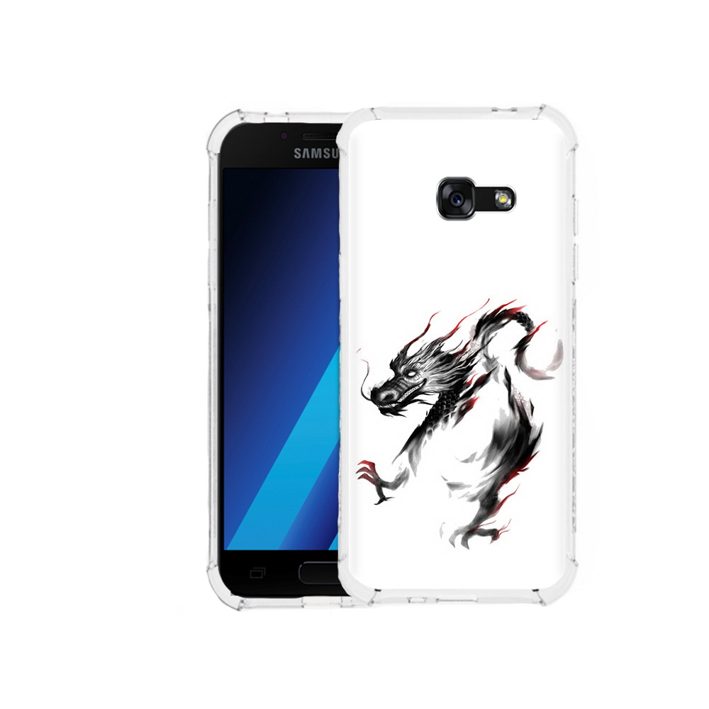 

Чехол MyPads Tocco для Samsung Galaxy A7 (2017) черный дракон (PT87719.559.690), Tocco