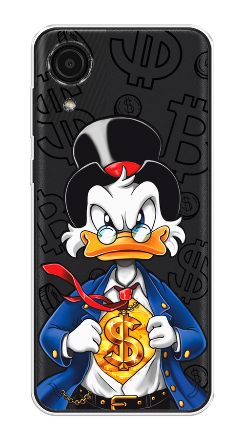 

Чехол на Samsung Galaxy A03 Core "Scrooge Goldman", Черный;белый;синий, 2104750-1