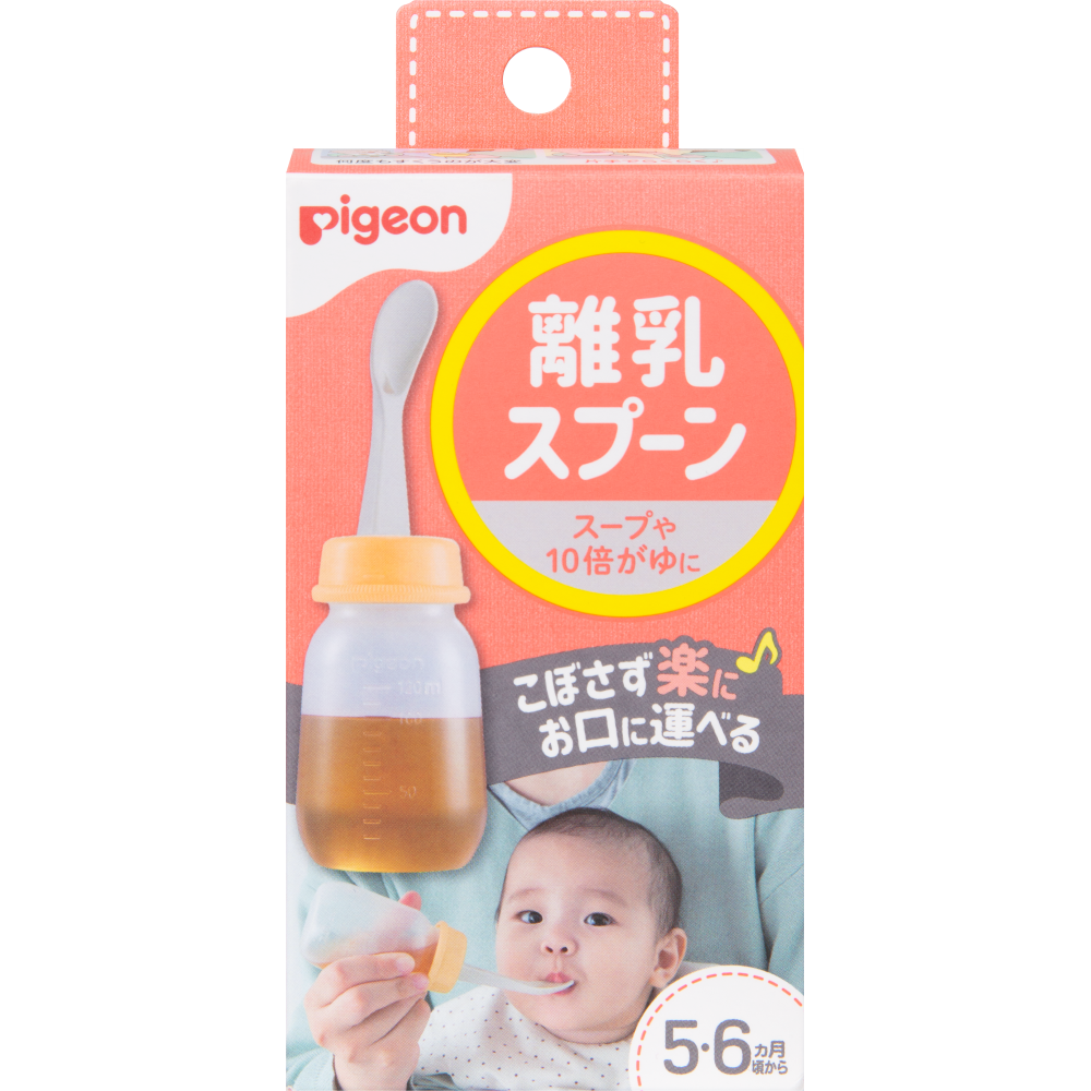 Бутылочка с ложечкой Pigeon для кормления 5 мес, 120 мл бутылочка для кормления pigeon из премиального пластика 240мл ppsu