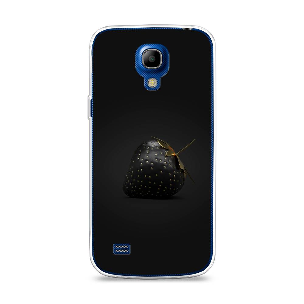 

Чехол Awog на Samsung Galaxy S4 mini / Самсунг S4 mini "Черная клубника", Золотистый;черный;серый, 24050-10