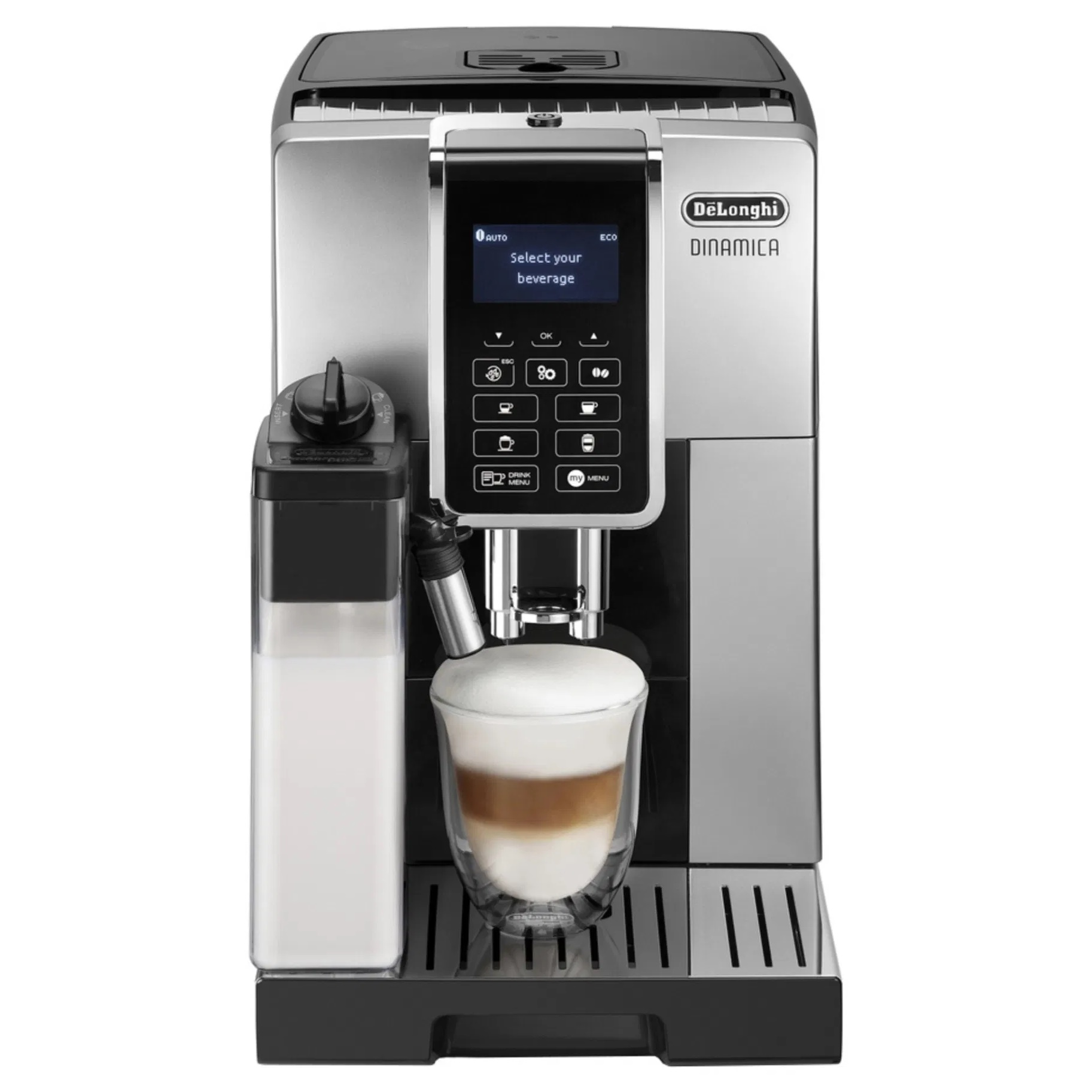

Кофемашина автоматическая Delonghi ECAM 350.50.SB серебристый, черный, ECAM 350.50.SB