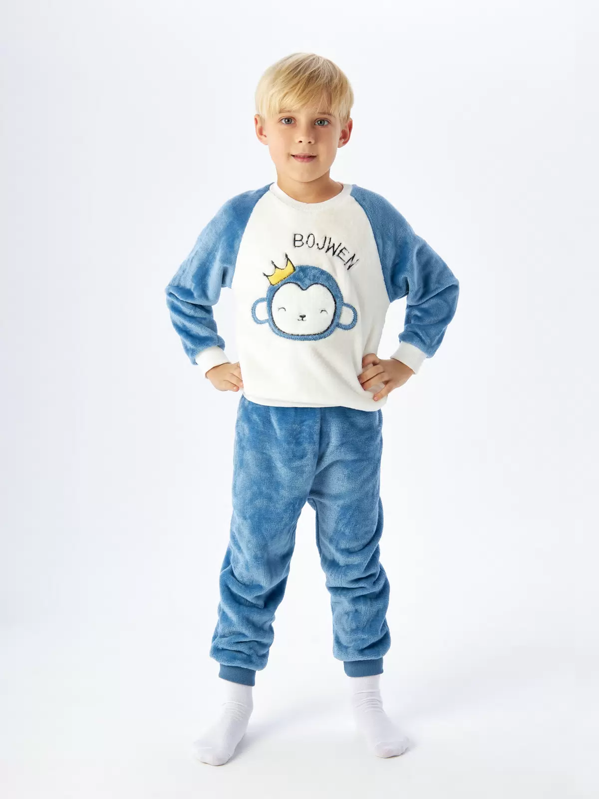

Комплект одежды XiaoLiu для мальчиков, 100 см, SDM23K0205-35, Синий, SDM23K0205-35