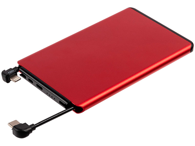 фото Внешний аккумулятор molti double reel 5000mah red 20200.50