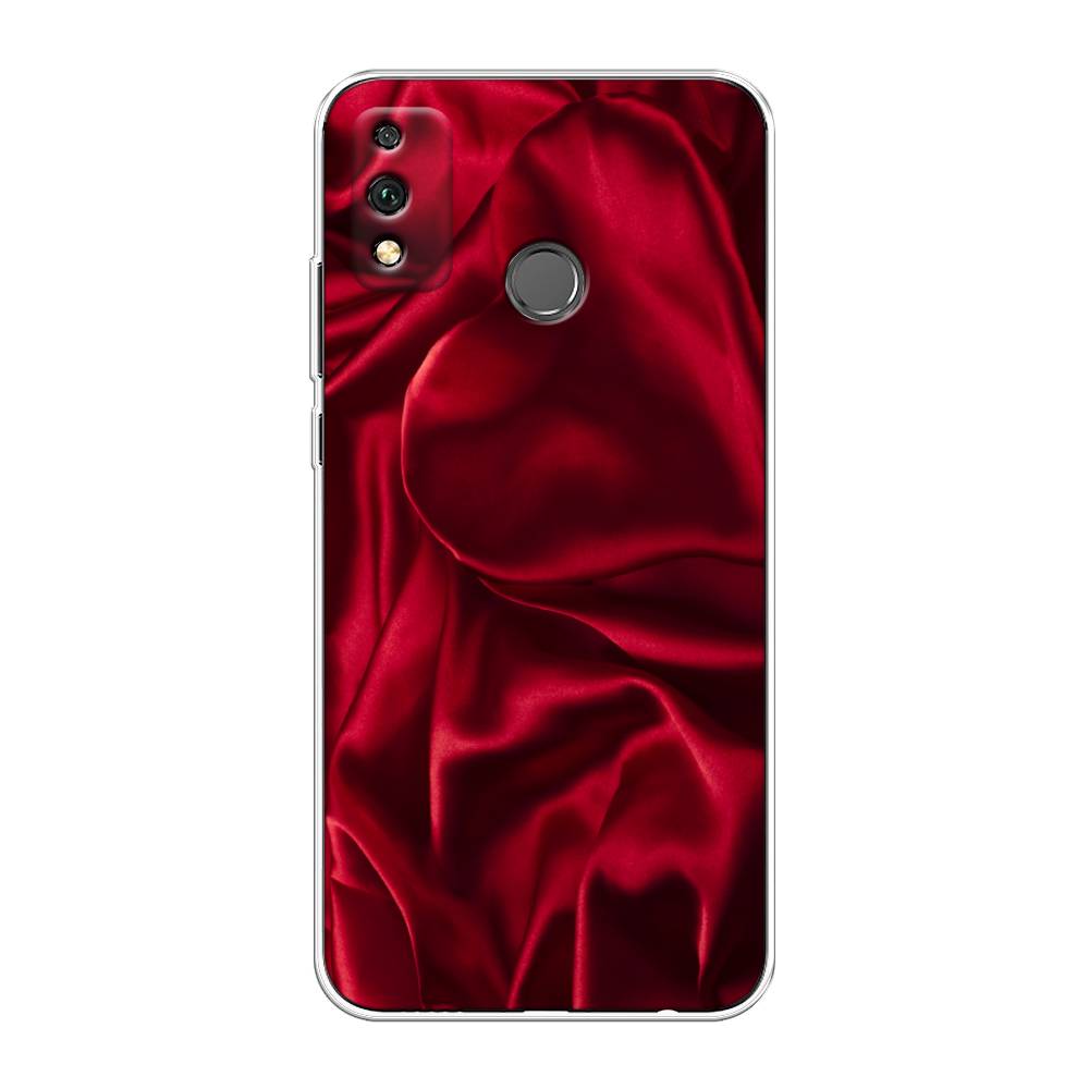 

Чехол Awog на Honor 9X Lite "Текстура красный шелк", 6104250-3