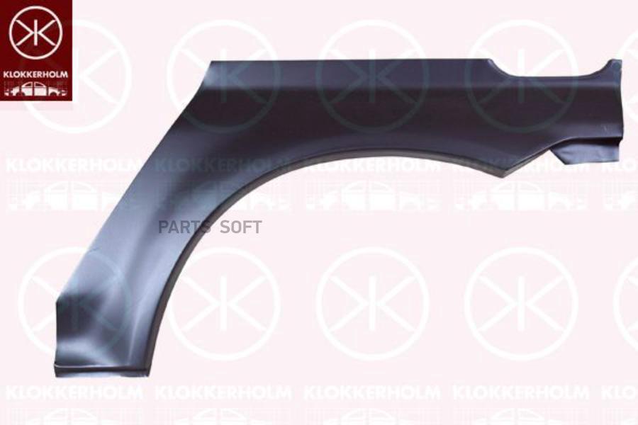 

Арка Крыла Задн Лев Honda - Hr-V (Gh) 03.99- 2Дв Klokkerholm арт. 2966591
