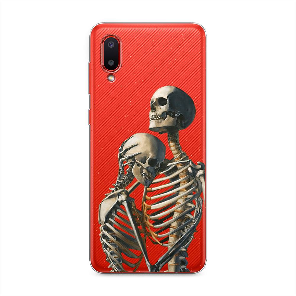 

Чехол на Samsung Galaxy A02 "I’m so sorry", Серый;бежевый;черный, 2102550-4