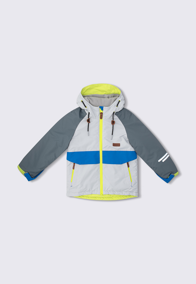 

Куртка детская Oldos AOSS23JK1T124, цвет серый_синий, размер 164, AOSS23JK1T124