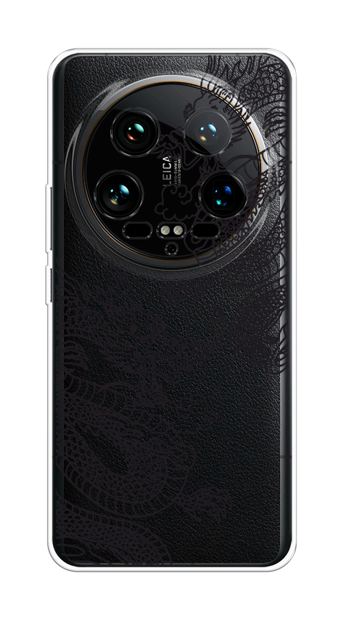 

Чехол на Xiaomi 14 Ultra "Два китайских дракона", Серый;черный, 321850-1