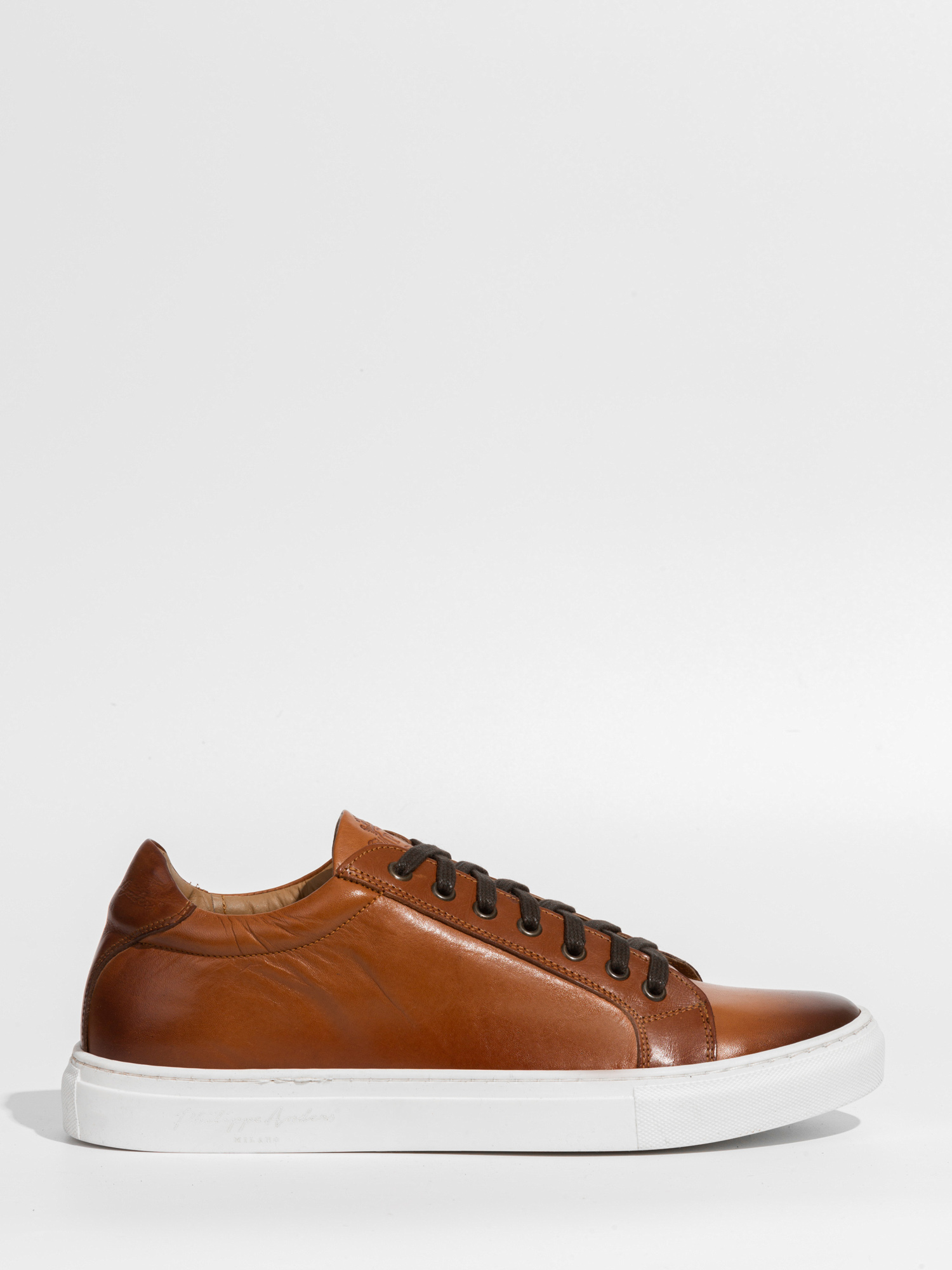 

Кеды мужские PHILIPPE ANDERS ISA1SR-COGNAC-W коричневые 43 RU, ISA1SR-COGNAC-W