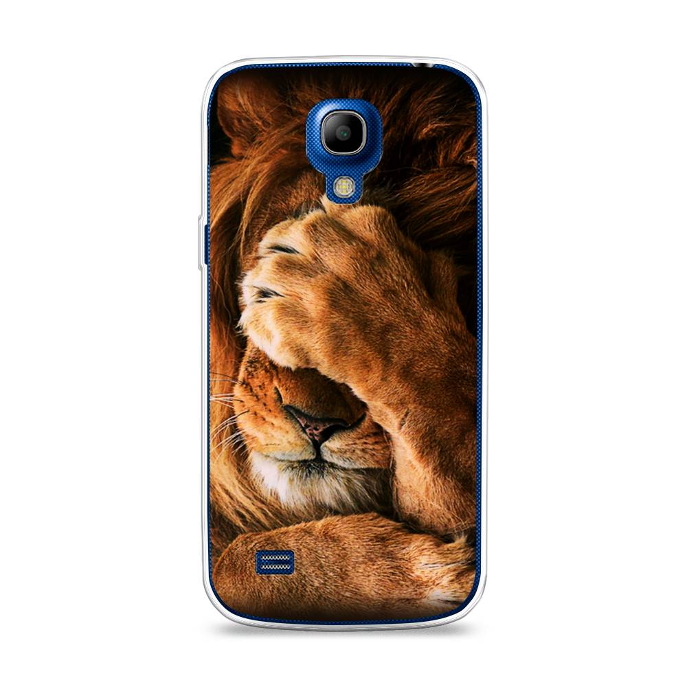 

Чехол Awog на Samsung Galaxy S4 mini / Самсунг S4 mini "Львиный стыд", Коричневый;черный, 24050-1