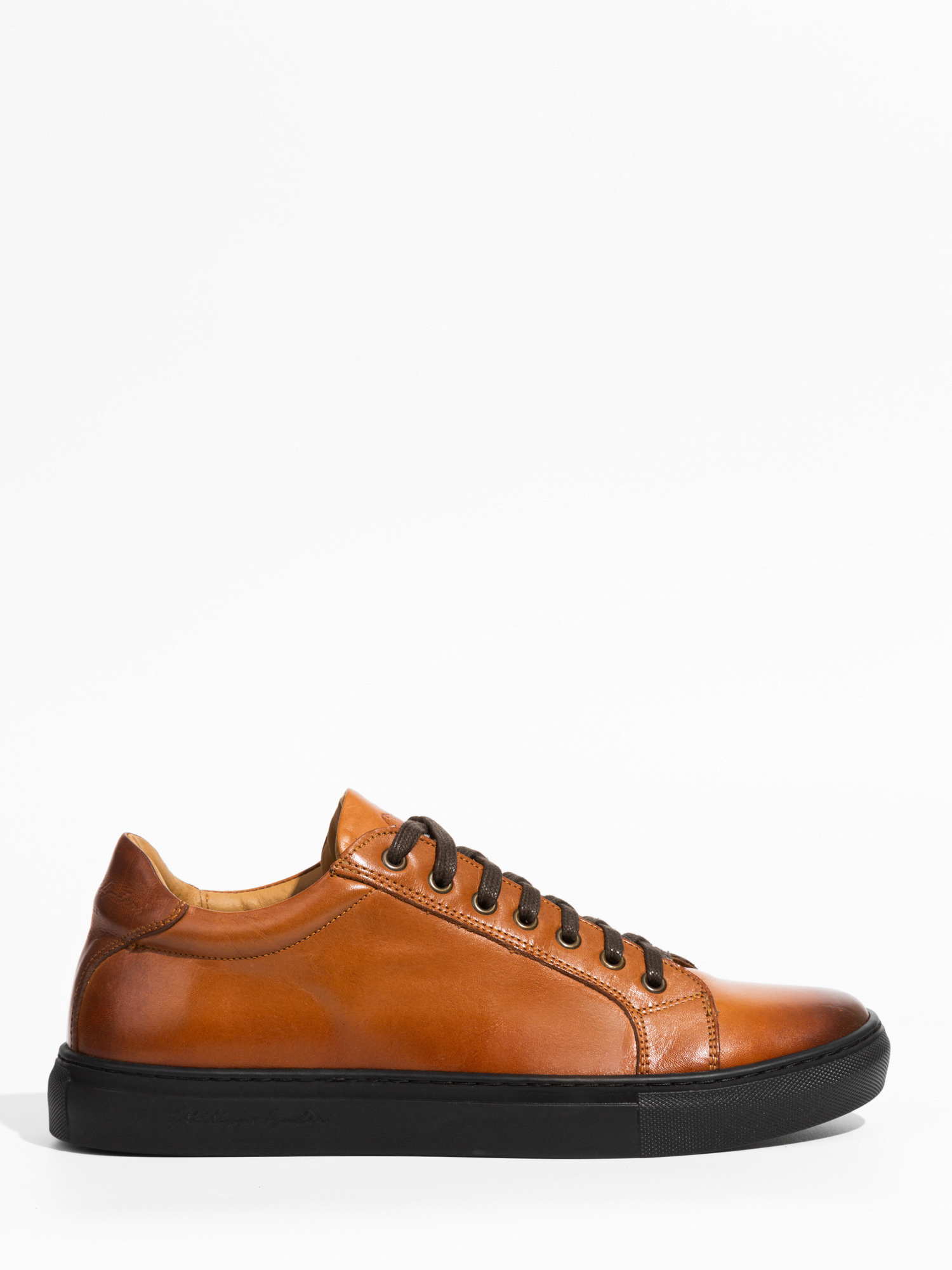 

Кеды мужские PHILIPPE ANDERS ISA1SR-COGNAC-BL коричневые 41 RU, ISA1SR-COGNAC-BL